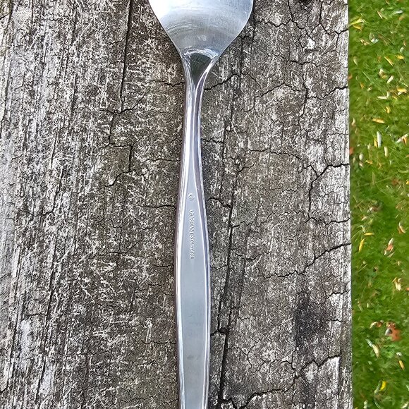 Gorham stainless steel vintage cold meat serving fork poss Fabrique pattern 1967 - Picture 4 of 8